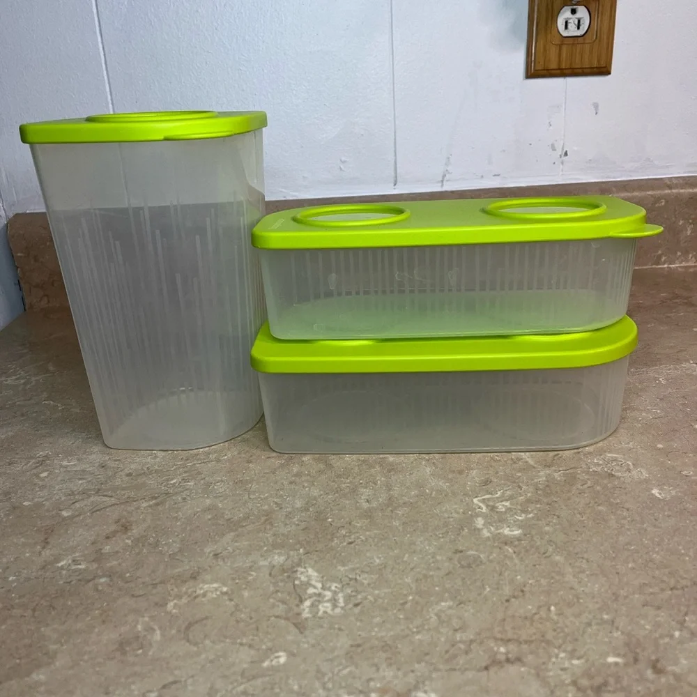 Tupperware Fresh N Cool Containers